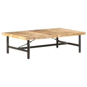 Mesa de centro de madera maciza de mango 142x90x42 cm de vidaXL, Mesas de centro - Ref: Foro24-320653, Precio: 168,89 €, Desc...