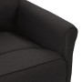 Sillón reclinable de tela negro de vidaXL, Sillones - Ref: Foro24-342437, Precio: 206,86 €, Descuento: %