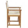 Folding director chairs 2 pcs solid teak wood by vidaXL, Garden chairs - Ref: Foro24-3057528, Price: 378,45 €, Discount: %