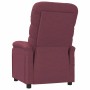 Sillón de masaje de tela morado de vidaXL, Sillones de masaje eléctricos - Ref: Foro24-321233, Precio: 210,08 €, Descuento: %