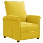 Sillón reclinable de tela amarillo de vidaXL, Sillones - Ref: Foro24-342752, Precio: 175,99 €, Descuento: %