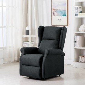 Sillón elevable tela gris oscuro de vidaXL, Sillones - Ref: Foro24-289731, Precio: 382,01 €, Descuento: %