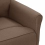 Sillón reclinable eléctrico de tela marrón de vidaXL, Sillones - Ref: Foro24-3073707, Precio: 227,48 €, Descuento: %