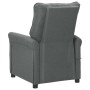 Sillón reclinable eléctrico de tela gris oscuro de vidaXL, Sillones - Ref: Foro24-3073706, Precio: 231,58 €, Descuento: %