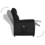 Sillón reclinable eléctrico de cuero sintético negro de vidaXL, Sillones - Ref: Foro24-3098341, Precio: 204,99 €, Descuento: %