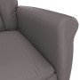 Sillón reclinable eléctrico de cuero sintético gris de vidaXL, Sillones - Ref: Foro24-3098344, Precio: 211,52 €, Descuento: %