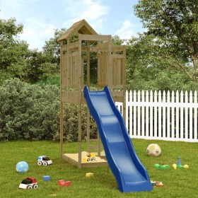 Spielplatz im Freien aus imprägniertem Kiefernholz von vidaXL, Schaukeln und Spielgeräte - Ref: Foro24-3156873, Preis: 385,99...