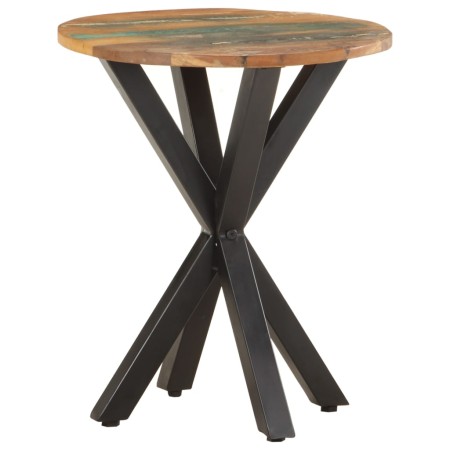 Mesa auxiliar de madera maciza reciclada 48x48x56 cm de vidaXL, Mesas auxiliares - Ref: Foro24-320658, Precio: 66,99 €, Descu...