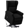 Sillón elevable tela negro de vidaXL, Sillones - Ref: Foro24-289732, Precio: 392,38 €, Descuento: %