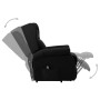 Sillón elevable tela negro de vidaXL, Sillones - Ref: Foro24-289732, Precio: 392,38 €, Descuento: %