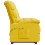 Sillón elevable de tela amarillo de vidaXL, Sillones - Ref: Foro24-3100351, Precio: 338,46 €, Descuento: %