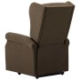 Brown fabric lift-up armchair by vidaXL, Armchairs - Ref: Foro24-289734, Price: 381,27 €, Discount: %