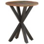 Mesa auxiliar de madera maciza reciclada 48x48x56 cm de vidaXL, Mesas auxiliares - Ref: Foro24-320658, Precio: 66,99 €, Descu...