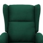 Sillón elevable tela verde oscuro de vidaXL, Sillones - Ref: Foro24-289736, Precio: 402,99 €, Descuento: %