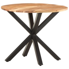 Solid acacia wood side table 68x68x56 cm by vidaXL, Side tables - Ref: Foro24-320660, Price: 105,03 €, Discount: %