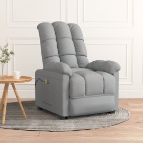 Light gray fabric lift massage chair by vidaXL, Electric massage chairs - Ref: Foro24-3100352, Price: 345,99 €, Discount: %