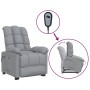 Sillón de masaje elevable tela gris claro de vidaXL, Sillones de masaje eléctricos - Ref: Foro24-3100352, Precio: 345,71 €, D...