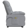 Sillón de masaje elevable tela gris claro de vidaXL, Sillones de masaje eléctricos - Ref: Foro24-3100352, Precio: 345,71 €, D...