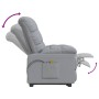 Sillón de masaje elevable tela gris claro de vidaXL, Sillones de masaje eléctricos - Ref: Foro24-3100352, Precio: 345,71 €, D...