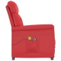 Sillón de masaje eléctrico cuero sintético rojo de vidaXL, Sillones de masaje eléctricos - Ref: Foro24-3098353, Precio: 253,1...