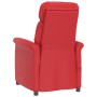 Sillón de masaje eléctrico cuero sintético rojo de vidaXL, Sillones de masaje eléctricos - Ref: Foro24-3098353, Precio: 253,1...