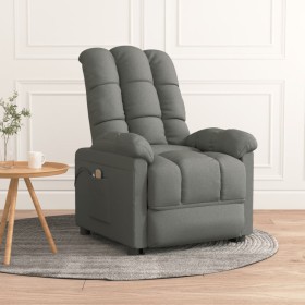 Sillón de masaje elevable tela gris oscuro de vidaXL, Sillones de masaje eléctricos - Ref: Foro24-3100353, Precio: 312,99 €, ...