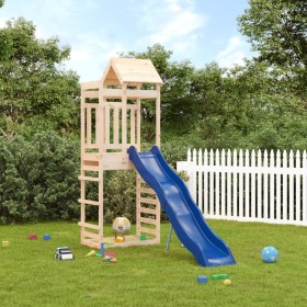 Spielplatz im Freien aus massivem Zirbenholz von vidaXL, Schaukeln und Spielgeräte - Ref: Foro24-3156970, Preis: 269,99 €, Ra...