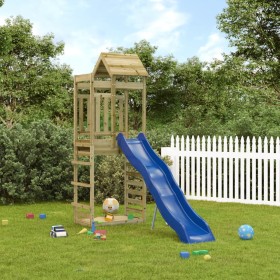 Outdoor playground made of impregnated pine wood by vidaXL, Swings and play structures - Ref: Foro24-3156972, Price: 283,99 €...