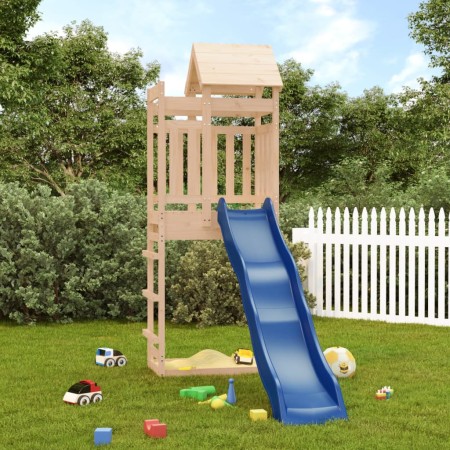 Spielplatz im Freien aus massivem Zirbenholz von vidaXL, Schaukeln und Spielgeräte - Ref: Foro24-3156958, Preis: 259,99 €, Ra...