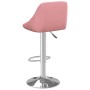 Pink velvet kitchen stool 2 units by vidaXL, Kitchen stools - Ref: Foro24-335310, Price: 144,99 €, Discount: %