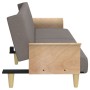 Sofa bed with armrests taupe gray fabric by vidaXL, Sofas - Ref: Foro24-351848, Price: 276,64 €, Discount: %