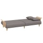 Sofa bed with armrests taupe gray fabric by vidaXL, Sofas - Ref: Foro24-351848, Price: 276,64 €, Discount: %