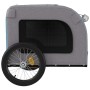 Pet Bicycle Trailer Iron Oxford Cloth Blue Gray by vidaXL, pet strollers - Ref: Foro24-93841, Price: 107,02 €, Discount: %