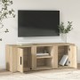 Mueble para TV madera contrachapada roble Sonoma 100x31,5x35 cm de vidaXL, Muebles TV - Ref: Foro24-819431, Precio: 53,57 €, ...