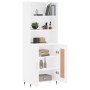 Tall white plywood sideboard 69.5x34x180 cm by vidaXL, Sideboards - Ref: Foro24-3189933, Price: 135,99 €, Discount: %