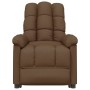 Brown fabric liftable massage chair by vidaXL, Electric massage chairs - Ref: Foro24-3100356, Price: 330,71 €, Discount: %