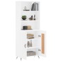 Tall white plywood sideboard 69.5x34x180 cm by vidaXL, Sideboards - Ref: Foro24-3189925, Price: 130,97 €, Discount: %