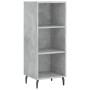 Concrete gray plywood sideboard 34.5x32.5x180 cm by vidaXL, Sideboards - Ref: Foro24-3189849, Price: 88,99 €, Discount: %