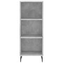 Concrete gray plywood sideboard 34.5x32.5x180 cm by vidaXL, Sideboards - Ref: Foro24-3189849, Price: 88,99 €, Discount: %