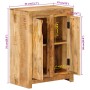 Aparador de madera maciza de mango 55x33x75 cm de vidaXL, Aparadores - Ref: Foro24-355015, Precio: 195,74 €, Descuento: %