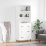 Tall white plywood sideboard 69.5x34x180 cm by vidaXL, Sideboards - Ref: Foro24-3189397, Price: 164,33 €, Discount: %