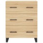 High oak-colored plywood sideboard 69.5x34x180 cm by vidaXL, Sideboards - Ref: Foro24-3189408, Price: 184,08 €, Discount: %