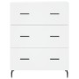 Tall white plywood sideboard 69.5x34x180 cm by vidaXL, Sideboards - Ref: Foro24-3189397, Price: 154,58 €, Discount: %