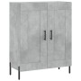 Aparador alto madera contrachapada gris hormigón 69,5x34x180 cm de vidaXL, Aparadores - Ref: Foro24-3189969, Precio: 131,01 €...