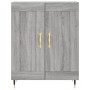 High sideboard sonoma gray plywood 69.5x34x180 cm by vidaXL, Sideboards - Ref: Foro24-3189939, Price: 128,55 €, Discount: %