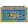 Solid mango wood turquoise sideboard 55x30x76 cm by vidaXL, Sideboards - Ref: Foro24-355011, Price: 178,84 €, Discount: %