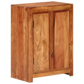 Aparador de madera maciza de acacia 55x35x75 cm de vidaXL, Aparadores - Ref: Foro24-355014, Precio: 193,13 €, Descuento: %