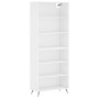 White engineered wood tall sideboard 69.5x32.5x180 cm by vidaXL, Sideboards - Ref: Foro24-3189541, Price: 115,99 €, Discount: %