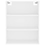 Aparador alto madera contrachapada blanco 69,5x34x180 cm de vidaXL, Aparadores - Ref: Foro24-3189965, Precio: 142,27 €, Descu...