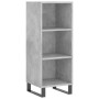 Concrete gray plywood sideboard 34.5x32.5x180 cm by vidaXL, Sideboards - Ref: Foro24-3189857, Price: 89,95 €, Discount: %